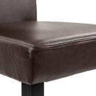 Karin 4+1 étkező garnitúra fehér-barna