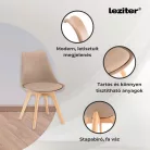 Zelma 6+1 étkező garnitúra bézs