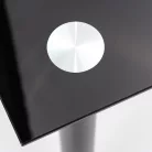 Zelma 4+1 étkező garnitúra fekete-szürke