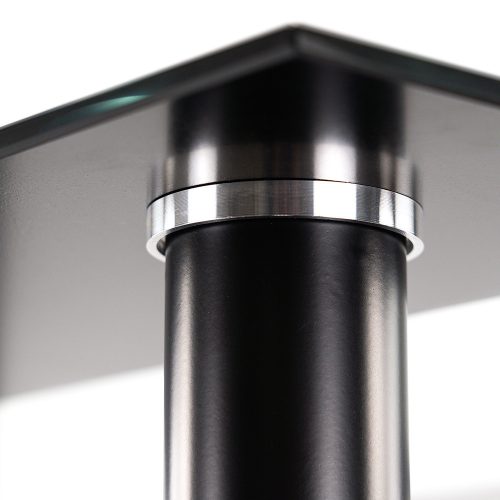 Denton 4+1 étkező garnitúra fehér-fekete