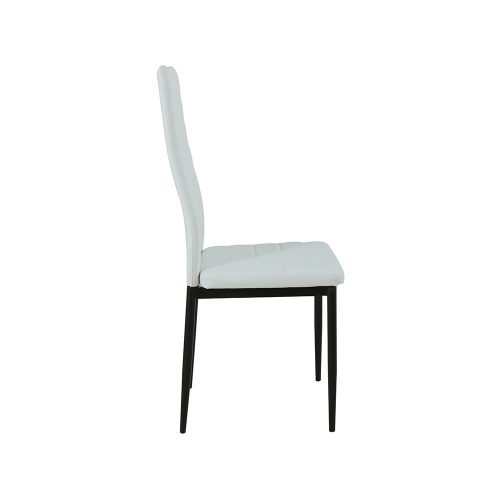 Verna 4+1 étkező garnitúra fehér-fekete