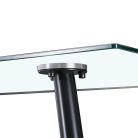 Milo 4+1 étkező garnitúra fekete-fehér