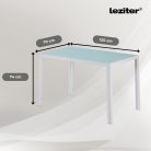 Liva 4+1 étkező garnitúra fehér-bézs