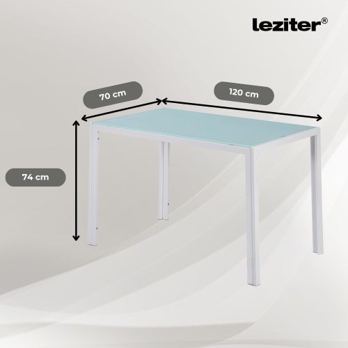 Portland 4+1 étkező garnitúra fekete