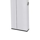 Ezra 120 cm szögletes üveg étkezőasztal