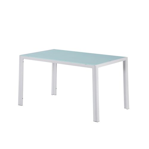 Nuvia 6+1 étkező garnitúra fehér-fekete