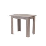 Szögletes étkezőasztal