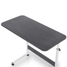 Állítható magasságú laptopasztal 80x40 cm fekete