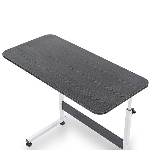 Állítható magasságú laptopasztal 80x40 cm fekete