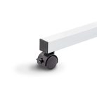 Állítható magasságú laptopasztal 80x40 cm fekete