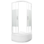 Mélytálcás zuhanykabin