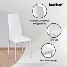Tino NOVA Étkezőszék, fehér színben