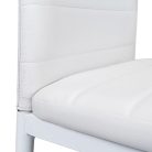 Tino NOVA Étkezőszék, fehér színben