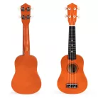 Fa Ukulele Gitár Gyerekeknek, 4 Nylon húr barna