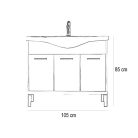 Nerva 105 alsó szekrény, mosdóval