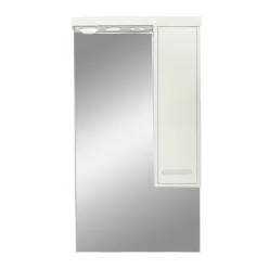 Nerva 55 cm Spiegelschrank Hängeschrank weiß