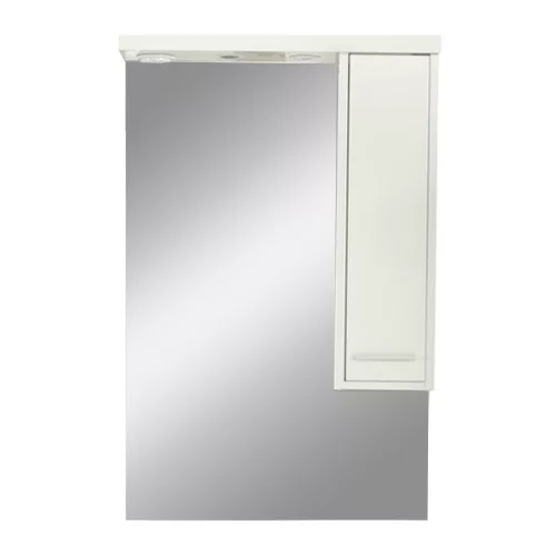 Nerva dulap superior cu oglindă 65 cm, alb