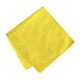 Mikroszálas törlőkendő 32x32cm 300g/m2 sárga 10 db-os