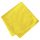 Mikroszálas törlőkendő 40x40cm 300g/m2 sárga 10 db-os