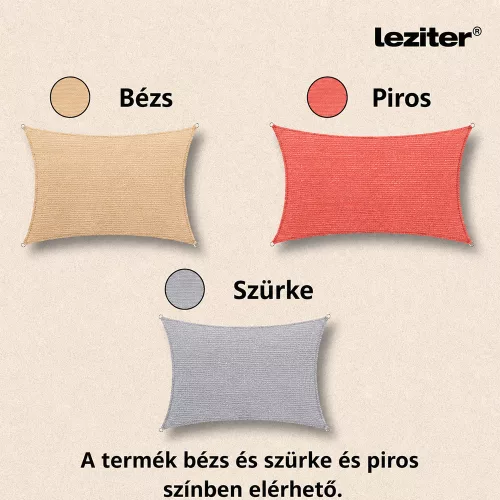Rana napvitorla négyszög alakú 4x5 m szürke