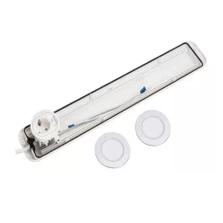 LED Spotlampe mit Rahmen