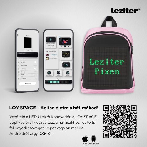 Pixen ledes okos hátizsák