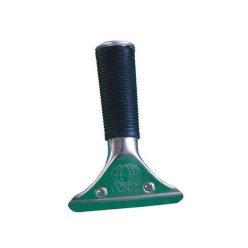   Stainless steel window squeegee handle, holder without rubber blade