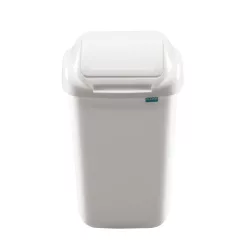 Plafor rugós billenőfedeles szemetes 50L fehér