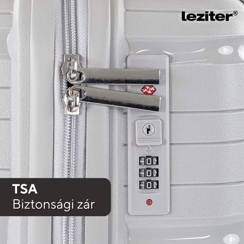 TraveLux Voyager közepes bőrönd keményfedeles 68x45x25 cm