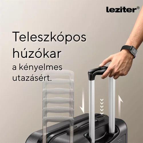 TraveLux Voyager nagy bőrönd keményfedeles 76x50x29 cm