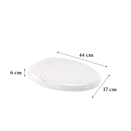 Rion Soft Close 2 az 1-ben WC ülőke szűkítővel műanyag fehér