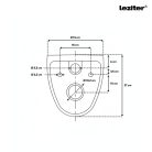 Roya fali WC ülőkével