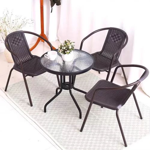 60 cm-es kerek kerti asztal