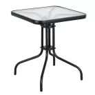 60 cm-es szögletes kerti asztal
