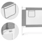 Bizonsági rács védőkorlát 150 cm