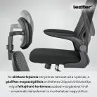 Flexo ergonomikus irodai forgószék deréktámasszal