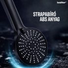 Lili 5 funkciós kézizuhany tömlővel tartóval fekete