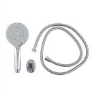 Lili 5 funkciós kézizuhany tömlővel tartóval króm