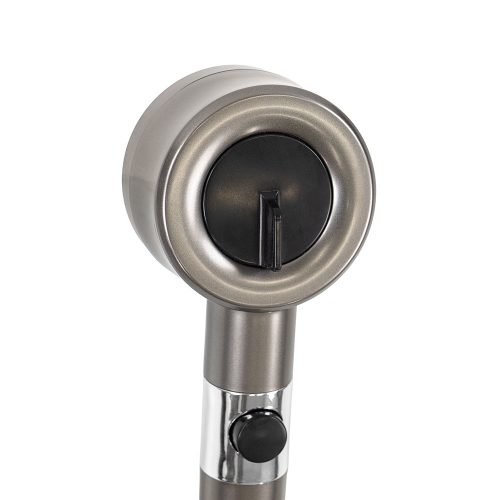 Kori 3 funkciós kézizuhany tömlővel tartóval szürke