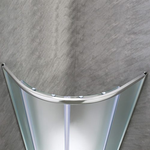 Spirit Matt 80x80 cm íves zuhanykabin zuhanytálcával