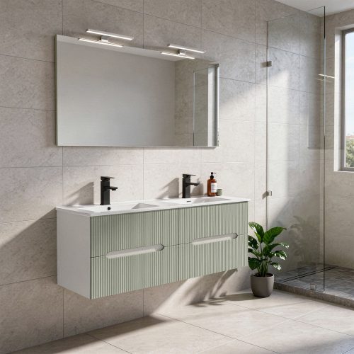 Trent 120 alsó szekrény mosdóval