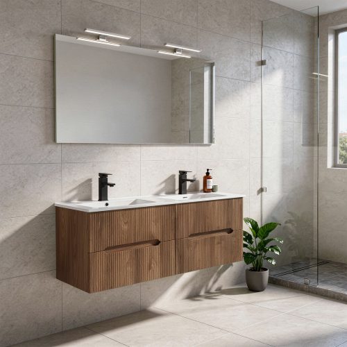 Trent 120 alsó szekrény mosdóval