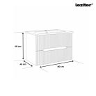 Trent 80 alsó szekrény mosdóval