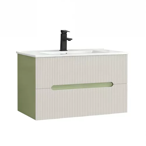 Trent 80 alsó szekrény mosdóval