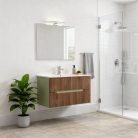 Trent 80 alsó szekrény mosdóval