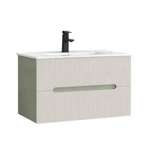 Trent 80 alsó szekrény mosdóval