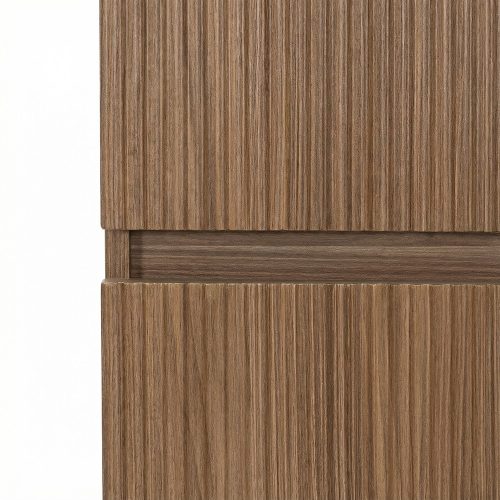 Trent függesztett oldal szekrény barna