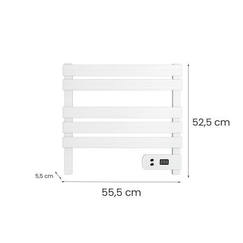 Elektromos törölközőszárító radiátor 150W