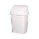 Planet Billenőfedeles szemetes kuka, műanyag, luxury fehér, 26 L
