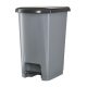Planet Pedálos szemetes kuka SLIM, műanyag, ECO antracit, 25L